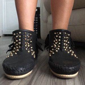 Zara studded boots